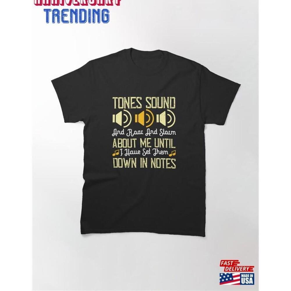 Music Inspired T Shirt 5 Classic Tshirt Unisex
